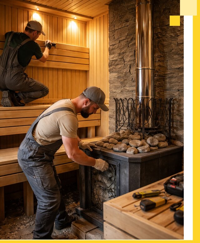 Комплексный дизайн бань, саун и зон отдыха в Ялте