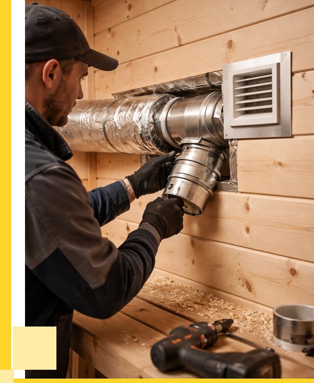 Монтаж вентиляции бани в Ялте от 12259 р. | ЭриданЯлт