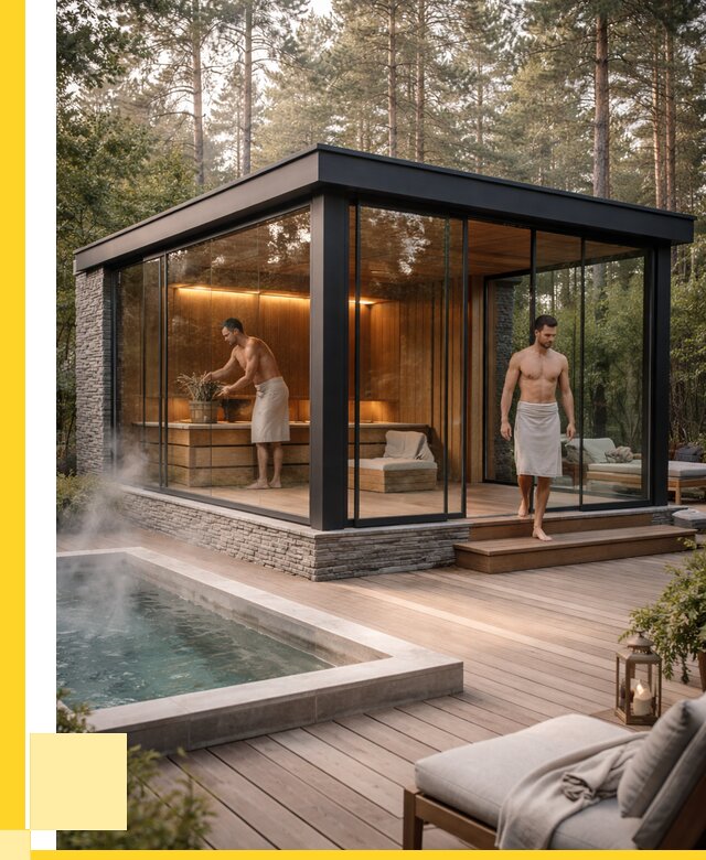 Стеклянные бани и двери в Ялте от 459720 р. | ЭриданЯлт