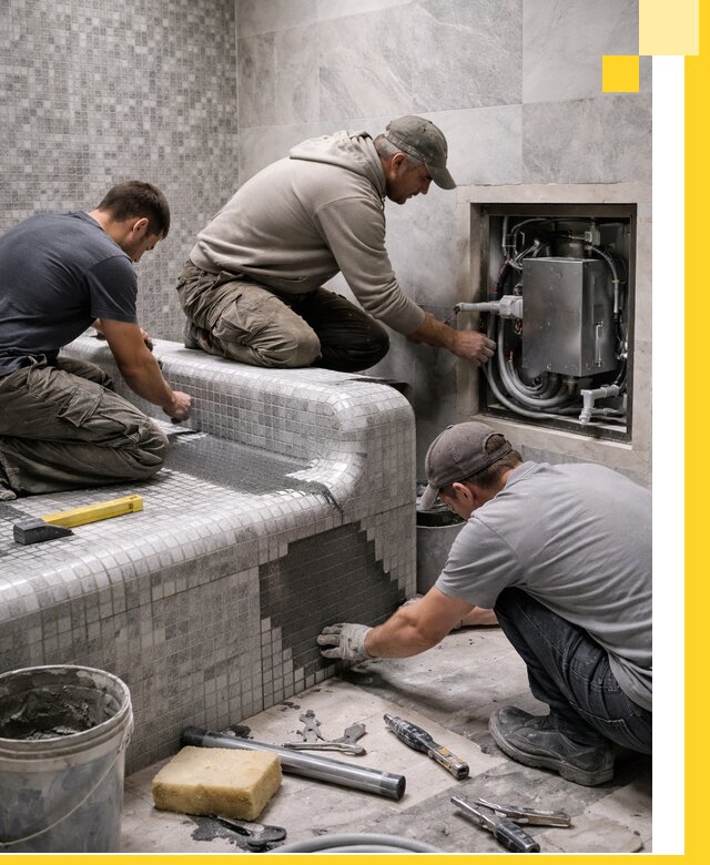 Проекты хамамов под ключ в Ялте и дизайн и строительство