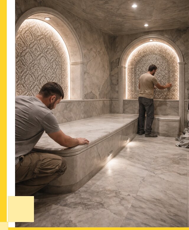 Турецкие бани под ключ в Ялте от 255400 р. | ЭриданЯлт