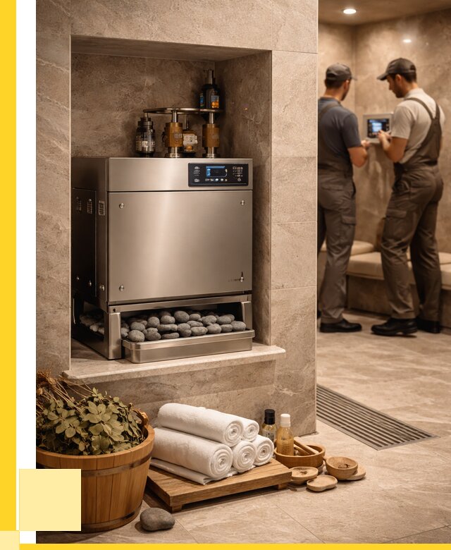 Парогенераторы для хамама в Ялте от 76620 р. | ЭриданЯлт