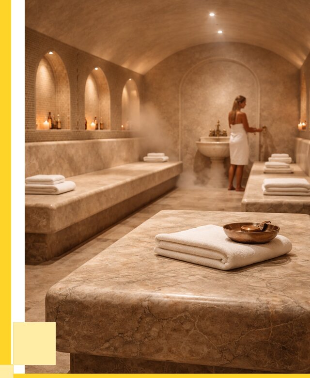 Лежаки для хамама в Ялте под ключ от 35756 р. | ЭриданЯлт