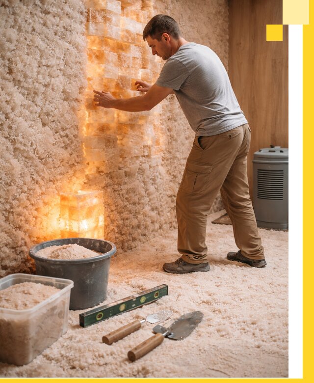 Проектирование и монтаж соляных комнат в Ялте под ключ