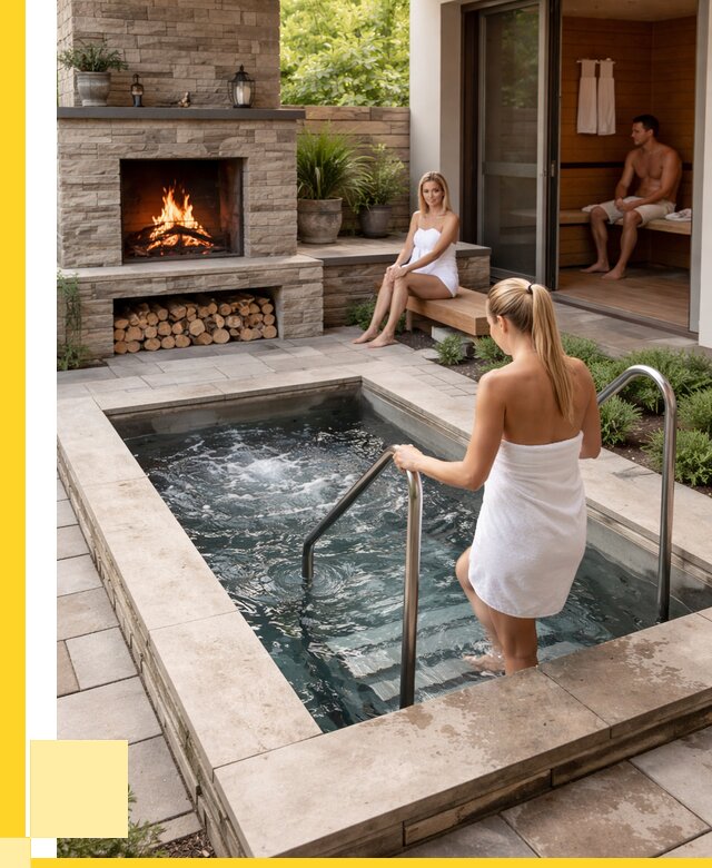 Холодные купели под ключ в Ялте от 45972 р. | ЭриданЯлт