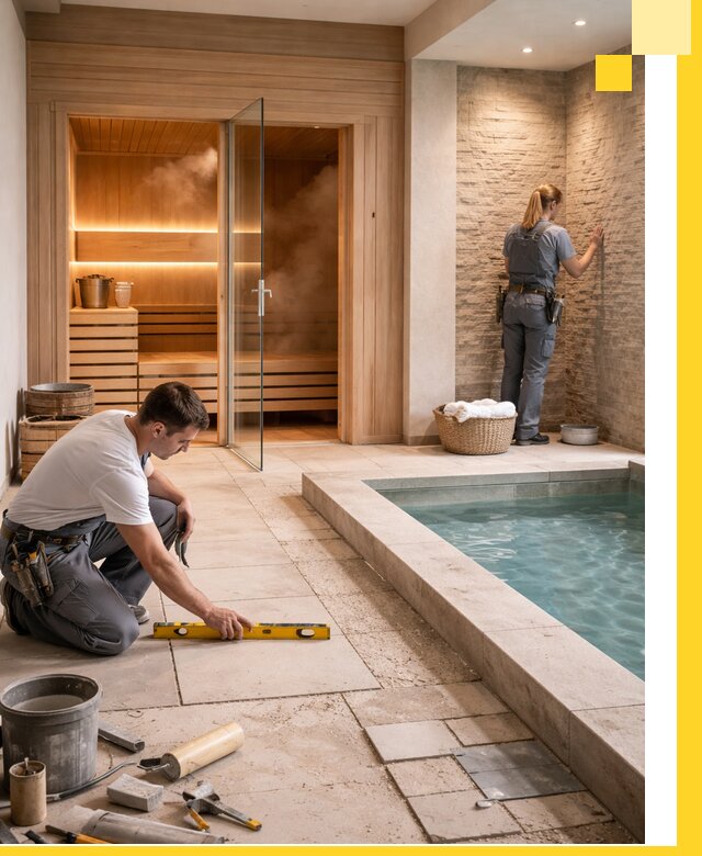 Комплексный дизайн и отделка интерьеров SPA под ключ в Ялте